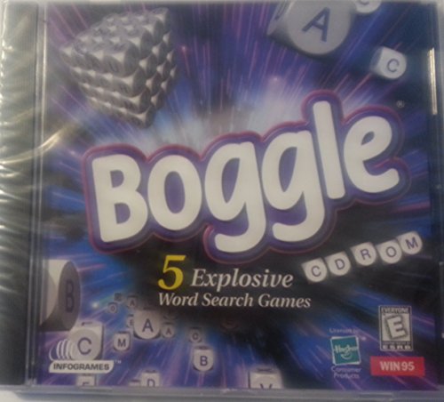 Boggle: 5 Explosive Word Search Games(jewel case)