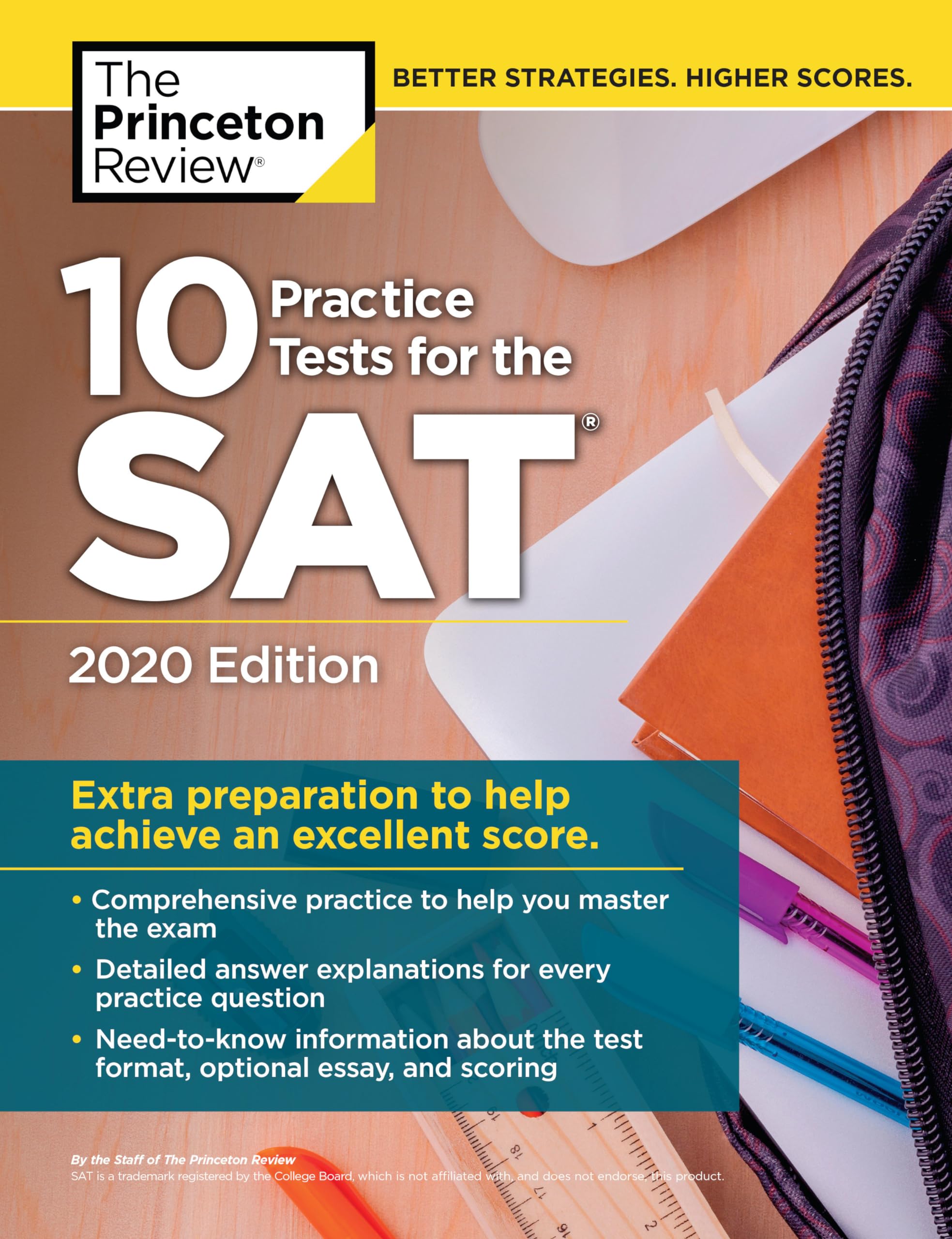 10 Practice Tests for the SAT, 2020 Edition: Extra Preparation to Help Achieve a