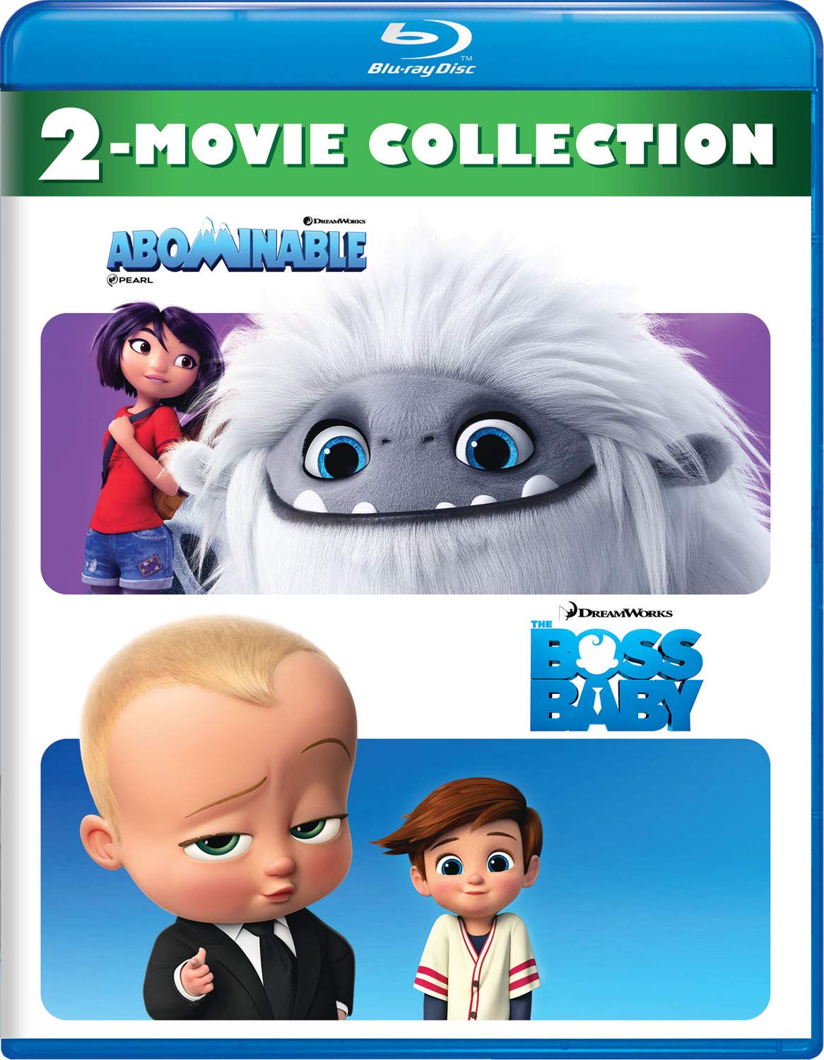 Abominable / The Boss Baby Double Feature [Blu-ray]