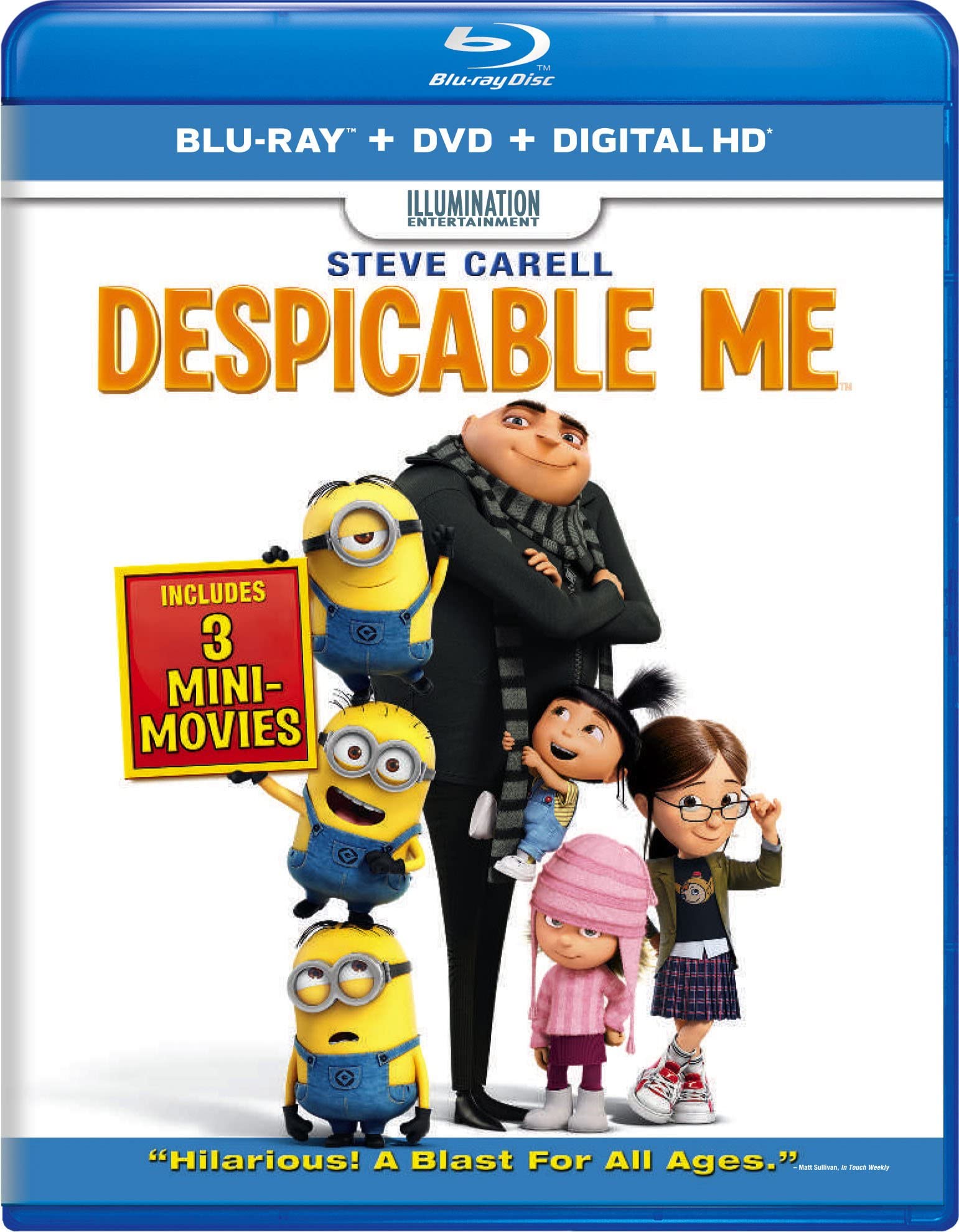 Image 0 of Despicable Me (Blu-ray + DVD + Digital)