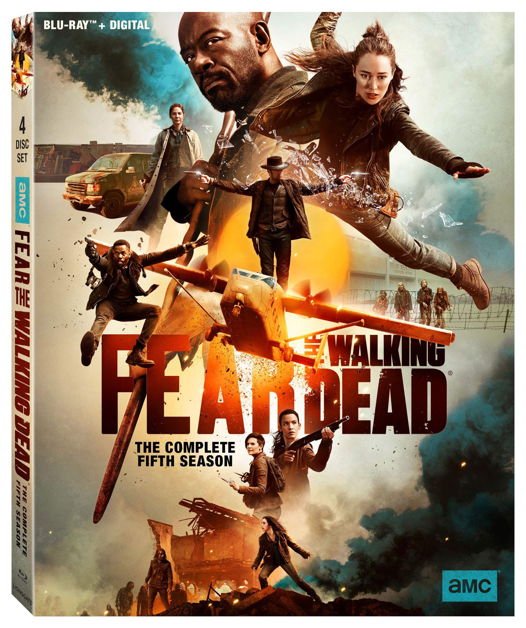Image 0 of Fear The Walking Dead: Season 5 - BLURAY, Digital [Blu-ray]