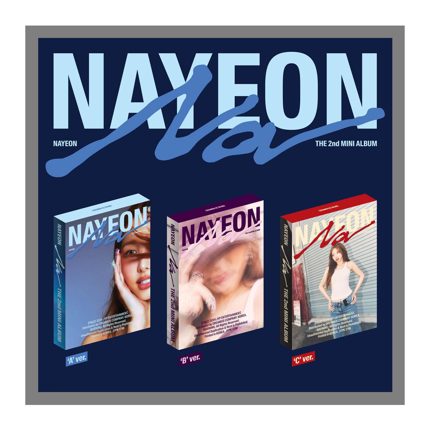 Image 0 of TWICE Nayeon NA 2nd Mini Album with Tracking Sealed TWC NA YEON (Standard SET(A+