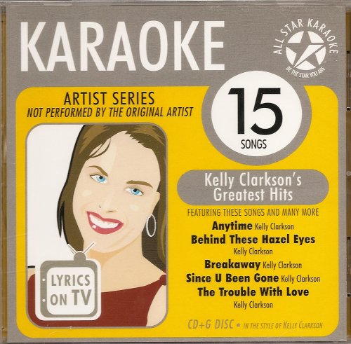 Image 0 of ASK-1536 Pop Karaoke: Kelly Clarkson Vol.1