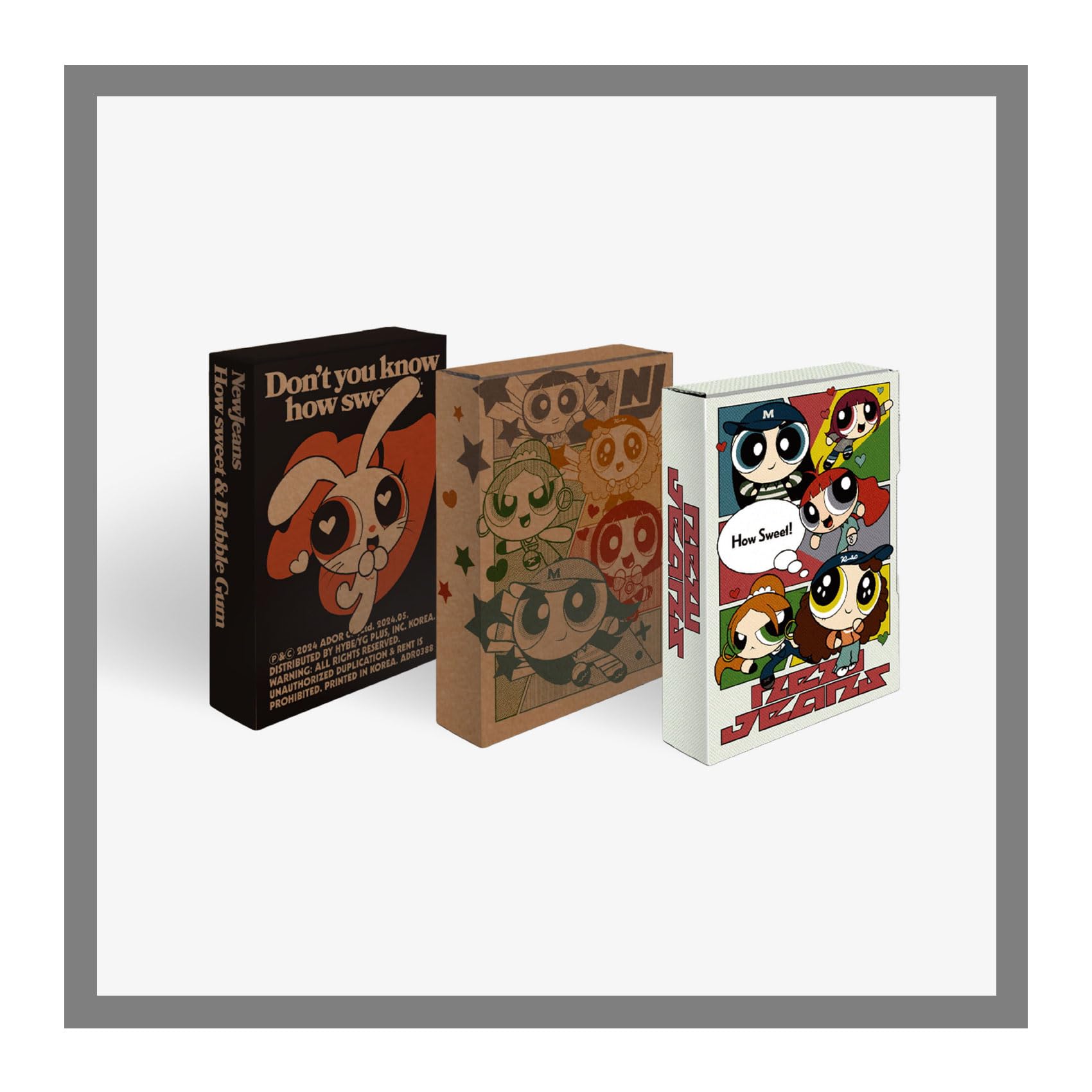 Image 0 of NewJeans How Sweet Double Single Album with Tracking Sealed NJS New Jeans (Stand