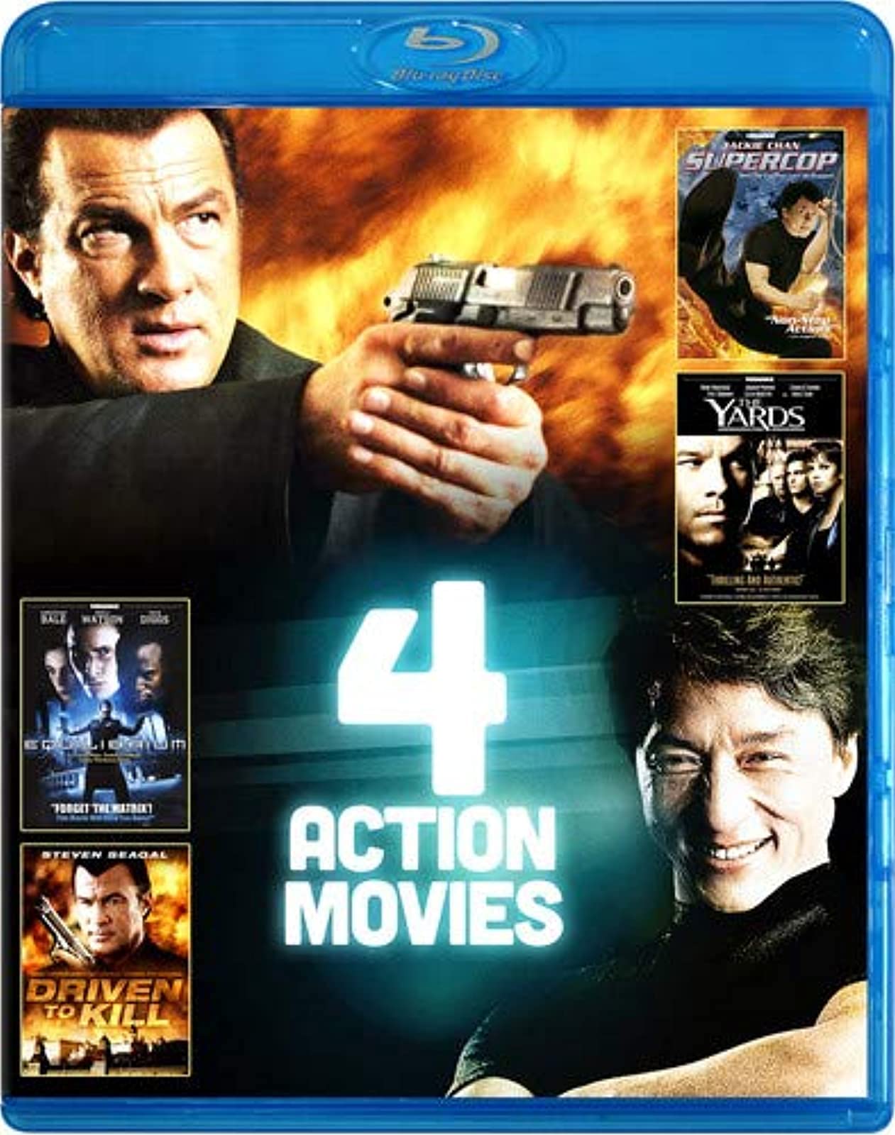 4-Film Action Pack V.4 [Blu-ray]